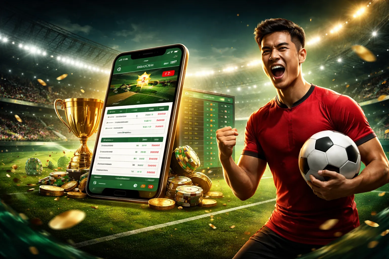 Người chơi ăn mừng chiến thắng slot game bj 99